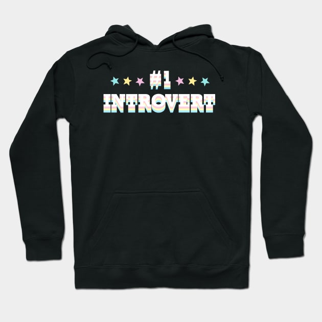 #1 Introvert Hoodie by jzanderk